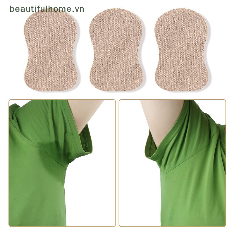 Bộ 3 Miếng Dán Thấm Hút Mồ Hôi Thoáng Khí Tự Dính Cho Vùng Da Dưới Cánh Tay