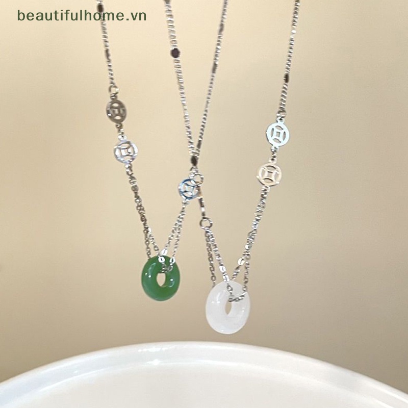 [beautifulhome] Vòng cổ Chuỗi Xương Quai Xanh Tua Rua Phong Cách Trung Hoa Mới [beauty]