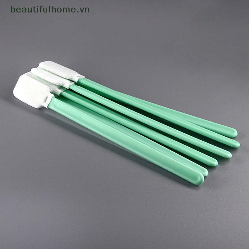Set 100 Tăm Bông Đầu Xốp Làm Sạch Cho Máy In / Tia Uv