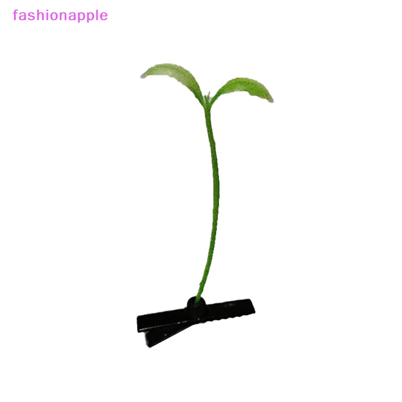 Set 4 Kẹp Tóc Cỏ Ngộ Nghĩnh Thời Trang Unisex