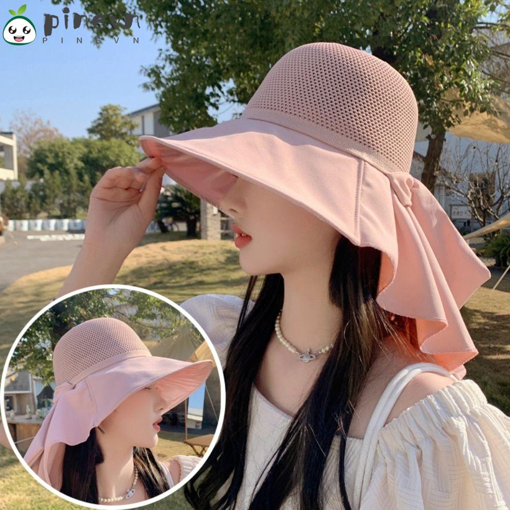 Nón Tai Bèo Phối Lưới Và Nơ 1 Món Thời Trang Đi Biển Cho Nữ