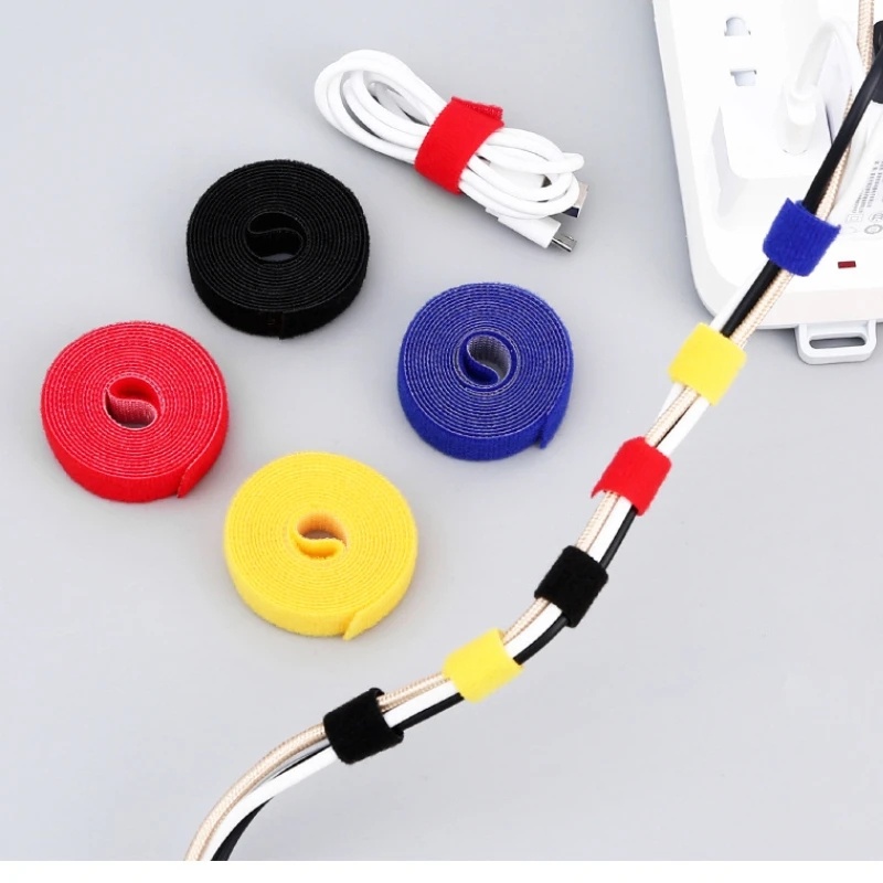 1 Cuộn Băng Quấn Bảo Vệ Dây Cáp / Tai Nghe Dài 3 / 5M Giá Đỡ