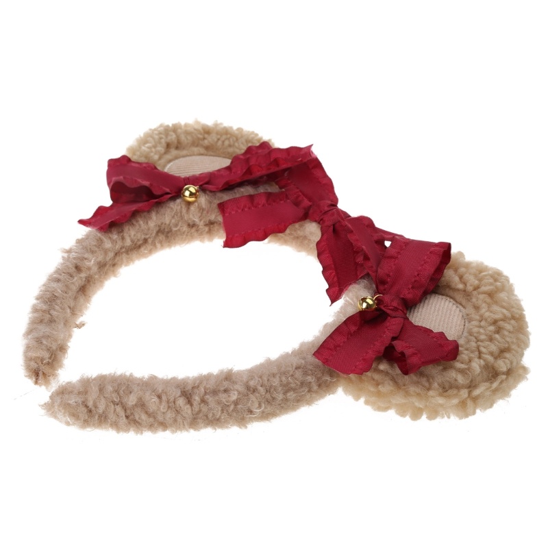 Băng Đô Tai Gấu Bông Hóa Trang Dễ Thương Dành Cho Trẻ Em Và Người Lớn