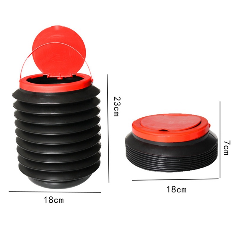 Thùng Đựng Rác Đa Năng Có Thể Gấp Gọn Tiện Dụng Cho Xe Hơi