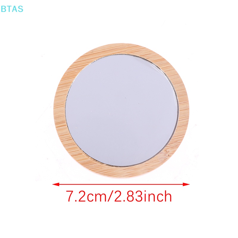 Gương Trang Điểm Mini Bỏ Túi Hình Tròn