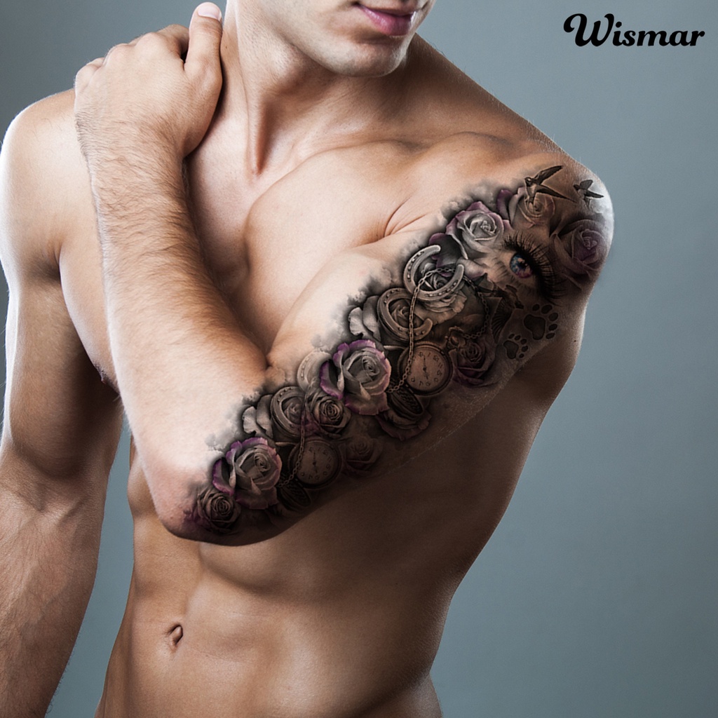 Hình Xăm Tạm Thời Chống Nước Toàn Thân Thời Trang