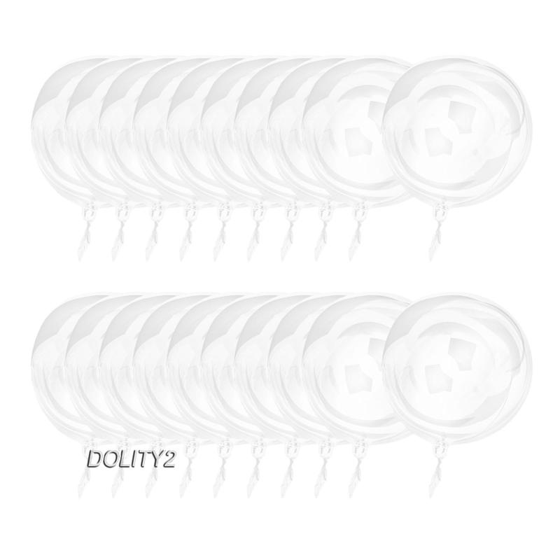 Set 2 / 20 Bong Bóng Trong Suốt Dùng Trang Trí Tiệc Cưới