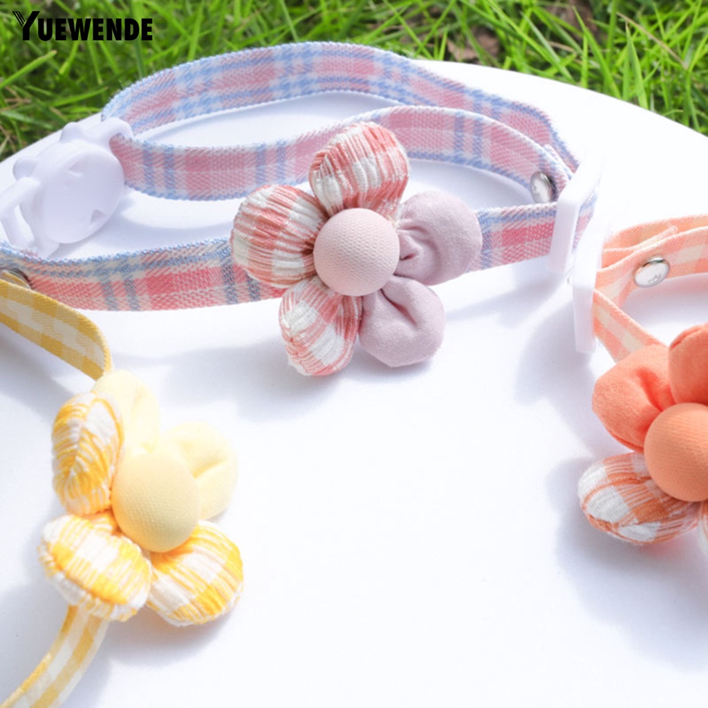 Yq.e Vòng Cổ Họa Tiết Kẻ Sọc Có Thể Điều Chỉnh Trang Trí Lễ Hội Cho Thú Cưng