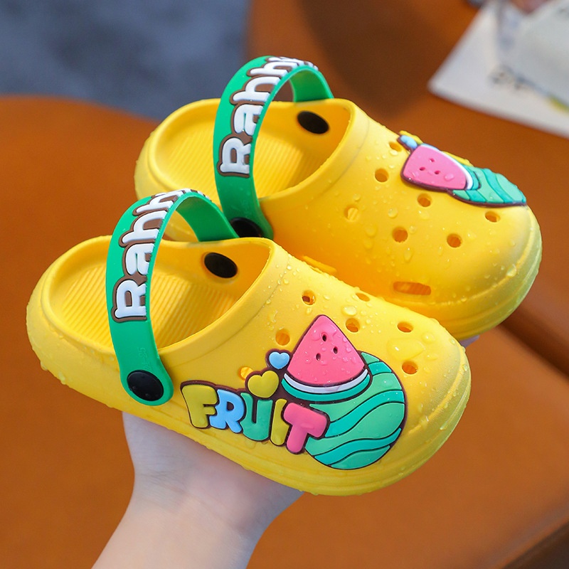 Dép bé gái Dép Sandal Chống Trượt Thoải Mái In Họa Tiết Hoạt Hình Dễ Thương Cho Bé Trai / Gái