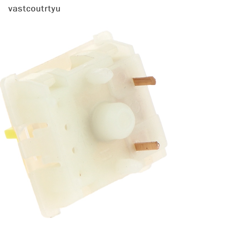 Bộ 2 Nút Công Tắc 5 Pin Cho Bàn Phím Cơ Portron Màu Vàng Sữa