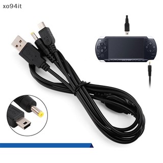 Dây cáp sạc usb 2 trong 1 cho psp 2000 3000