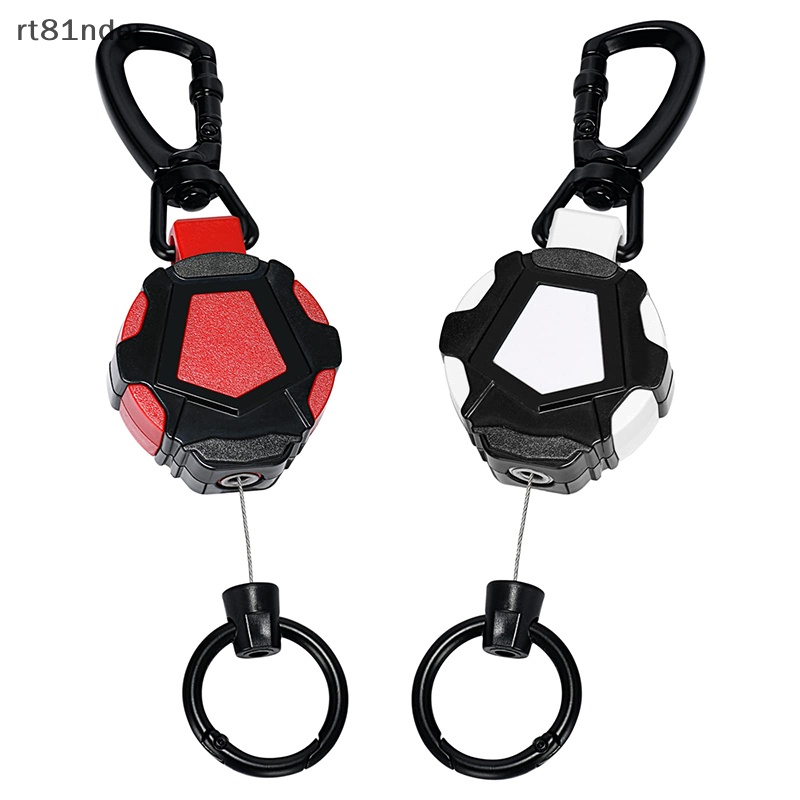 Rt Móc Chìa Khóa Có Thể Thu Gọn Kèm Dây Thép Chống Thất Lạc