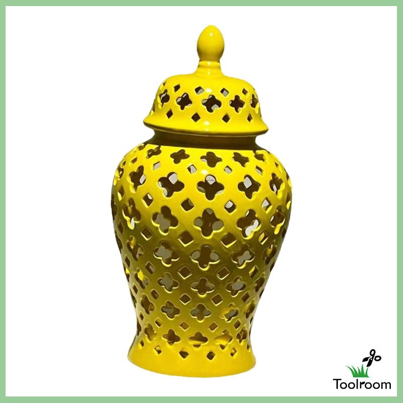 Lọ Đựng Gừng 10 "Phong Cách Trung Hoa Cổ Điển Trang Trí Nhà Cửa