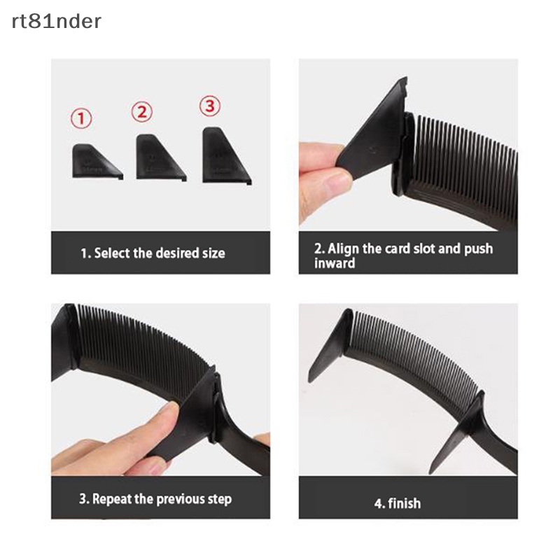 Rt Lược Chải Tóc Định Vị Cong Chuyên Nghiệp Có Thể Điều Chỉnh Thiết Kế Vòng Cung n