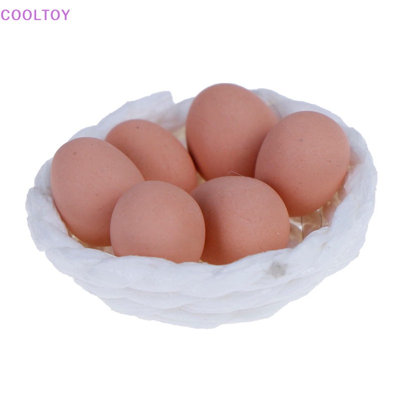 Cooltoy Bộ Đồ Chơi Trứng Gà Tỉ Lệ 1: 12 Cho Bé
