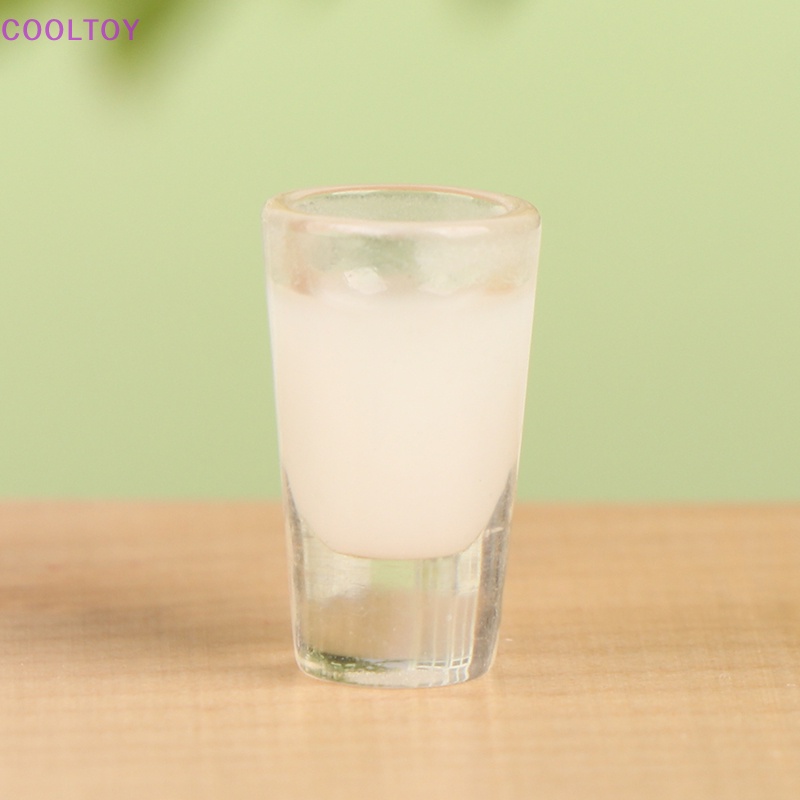 Cooltoy set 4 Món Đồ Chơi Mô Hình Đĩa Nước Ép Trái Cây Mini Trang Trí Nhà Búp Bê