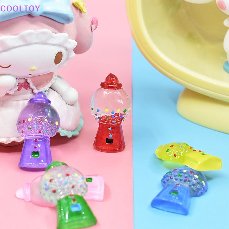 Cooltoy 1 Miếng Vá Trang Trí Nhà Búp Bê Màu Kẹo Nửa Hình Bán Chạy