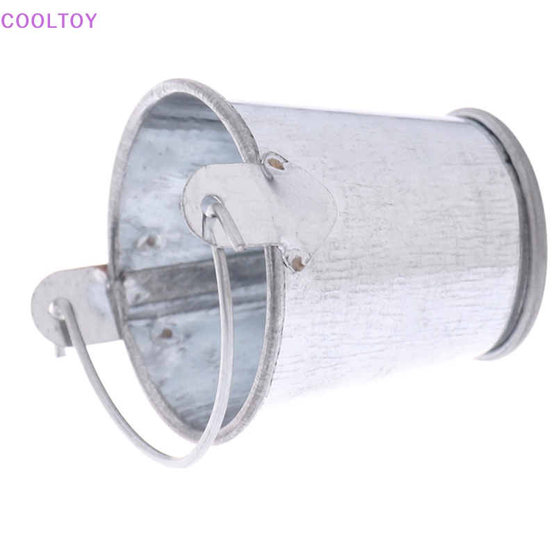 Xô Kim Loại Mini 1 / 6 1 / 12 Trang Trí Nhà Búp Bê