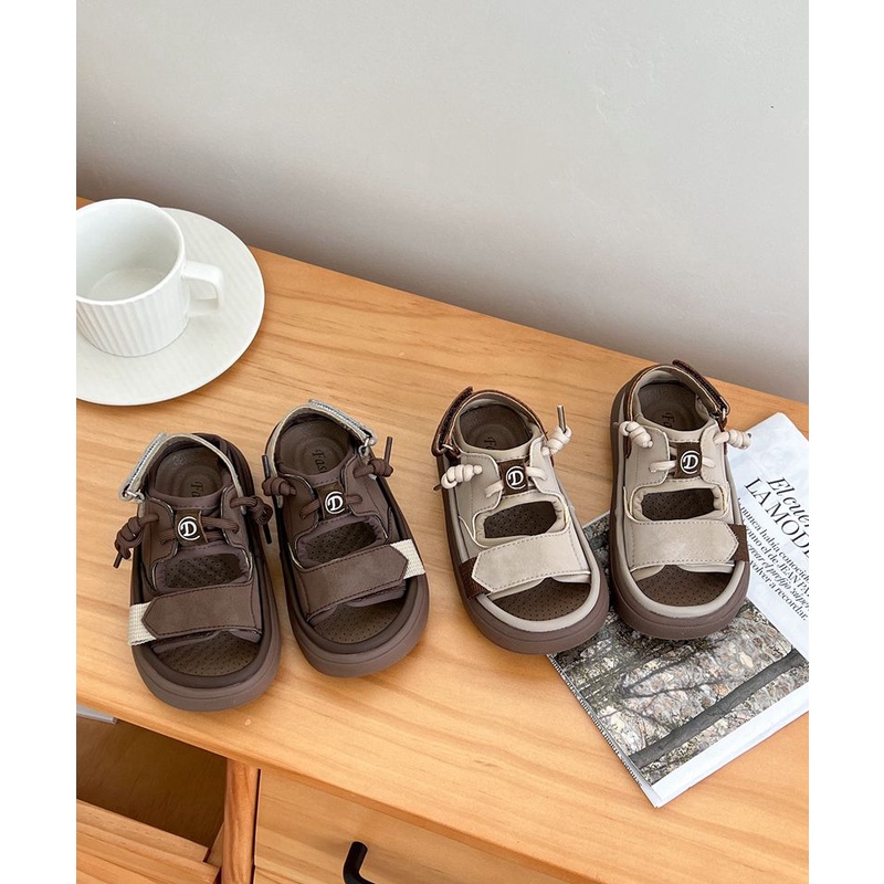 Giày Sandal Đế Mềm Phong Cách Thể Thao Thời Trang Mùa Hè 2023 Dành Cho Bé 3-16 Tuổi