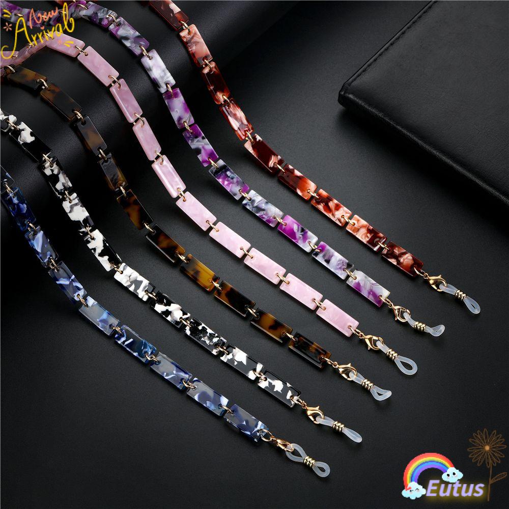 Dây Đeo Mắt Kính Bằng Acrylic Kèm Giá Đỡ Hình Rùa Độc Đáo