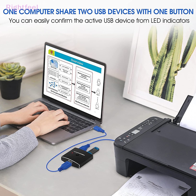 Công Tắc Chuyển Đổi USB 3.0 5Gbps 2 Trong 1 USB 3.0 Hai Chiều Mới