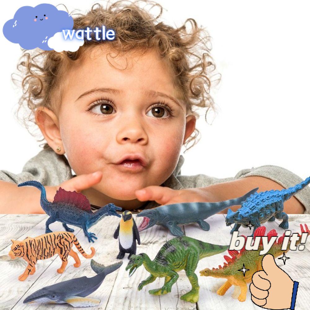 Bộ 12 Mô Hình Động Vật Sở Thú Mini Dùng Trang Trí