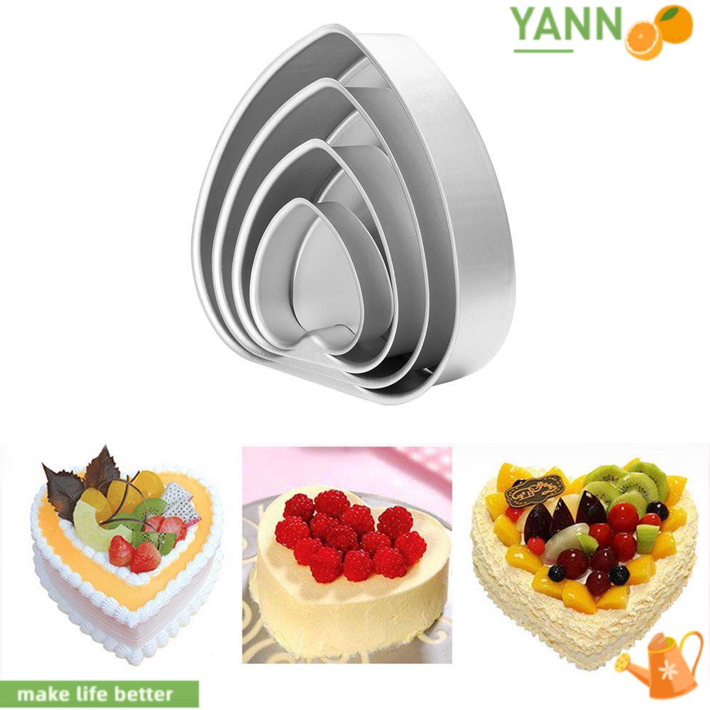 Khuôn Làm Bánh Hình Trái Tim Yan Yan1 Cho Nhà Bếp / Tiệc Cưới
