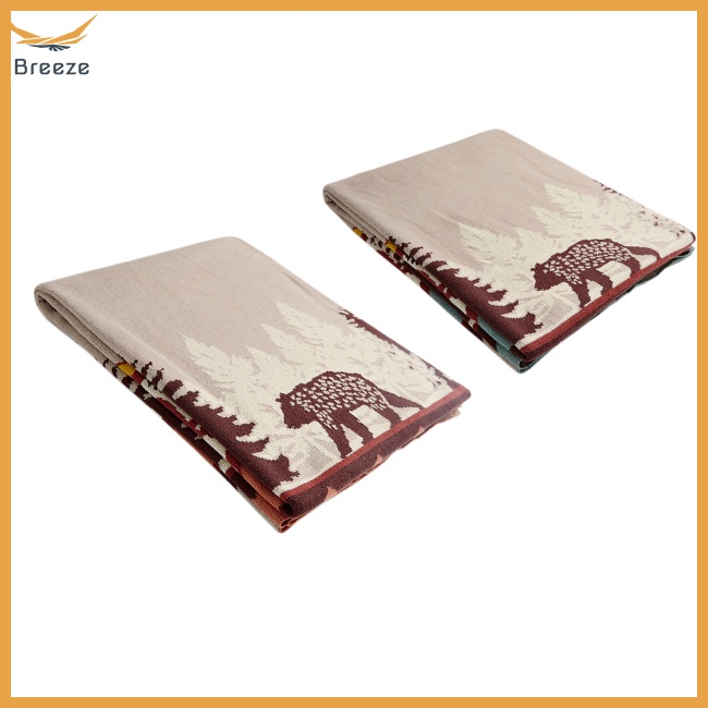 Chăn Cotton Siêu Mềm Nhẹ Thoáng Khí Thoải Mái Cho Giường Sofa