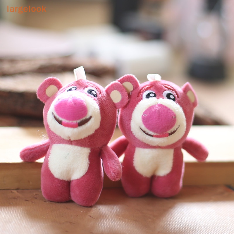 Móc Khóa Gấu Nhồi Bông Mềm Mại Đáng Yêu 10CM