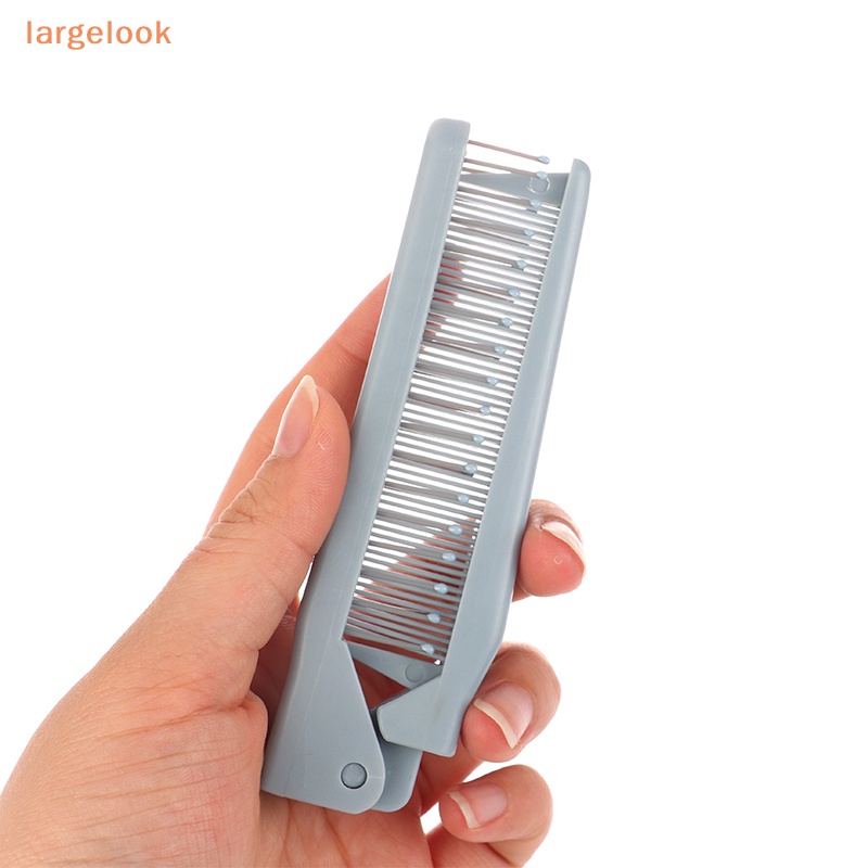 Lược Chải Tóc Chống Tĩnh Điện Thiết Kế Gấp Gọn Bỏ Túi Tiện Dụng