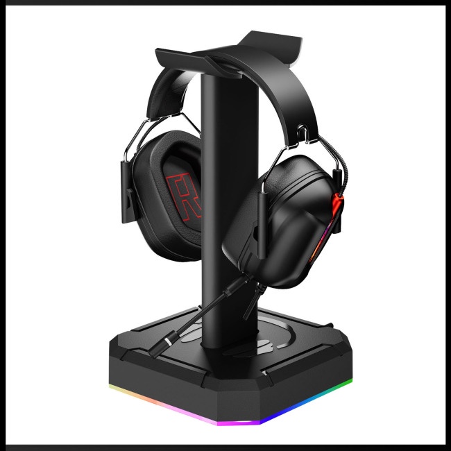 Giá Đỡ Tai Nghe Chơi Game Zevaret Rgb Chống Trượt Tiện Dụng