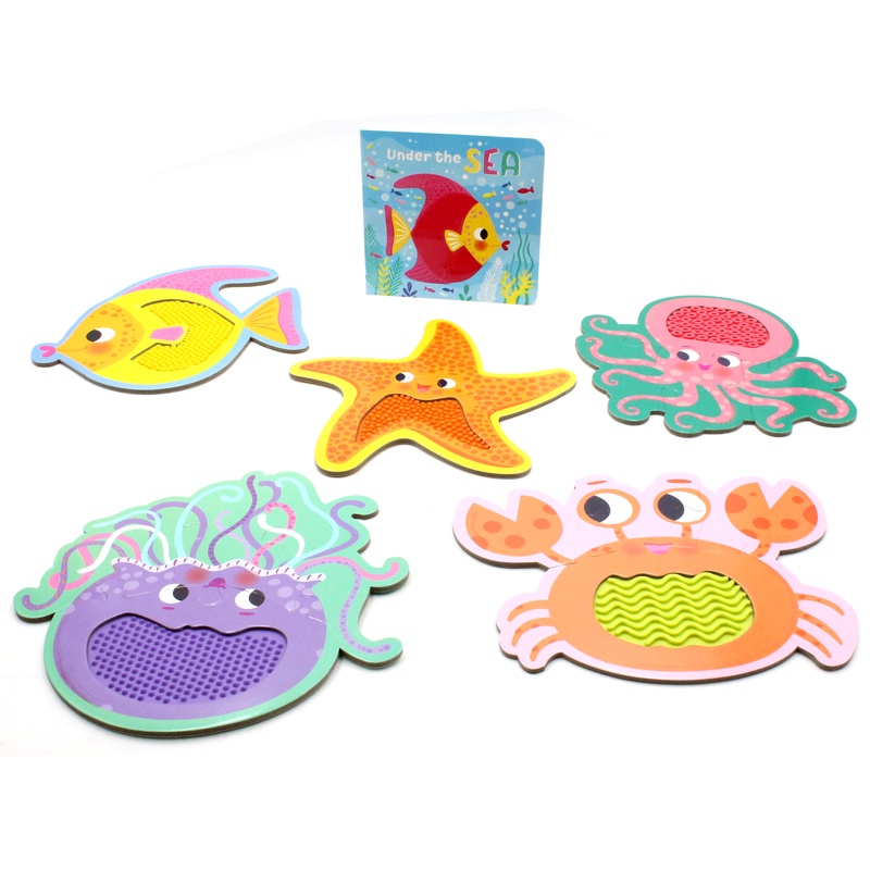 Touch And Feel Jigsaw Puzzles Boxset - Sea