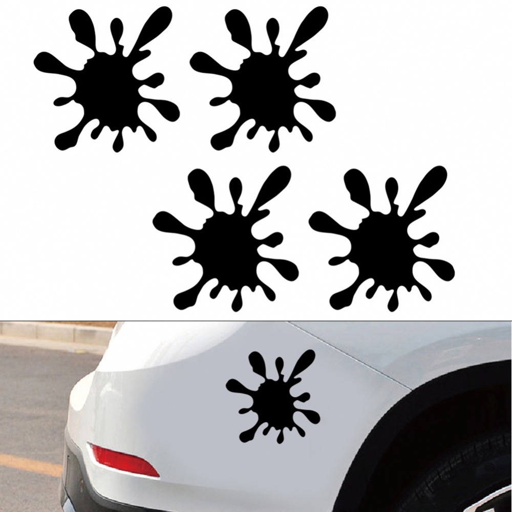 Miếng Dán Màu Đen Trang Trí Ngoại Thất Xe Hơi