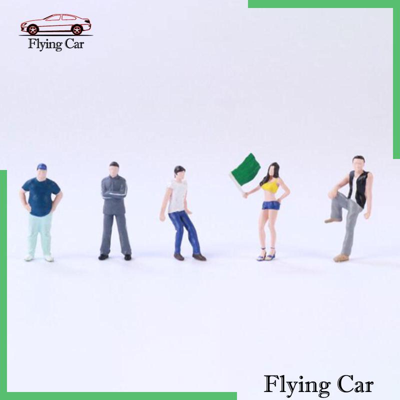 [Lzdjfmy2] 5 Mô Hình Người Tỉ Lệ 1 / 64 Trang Trí Tiểu Cảnh DIY