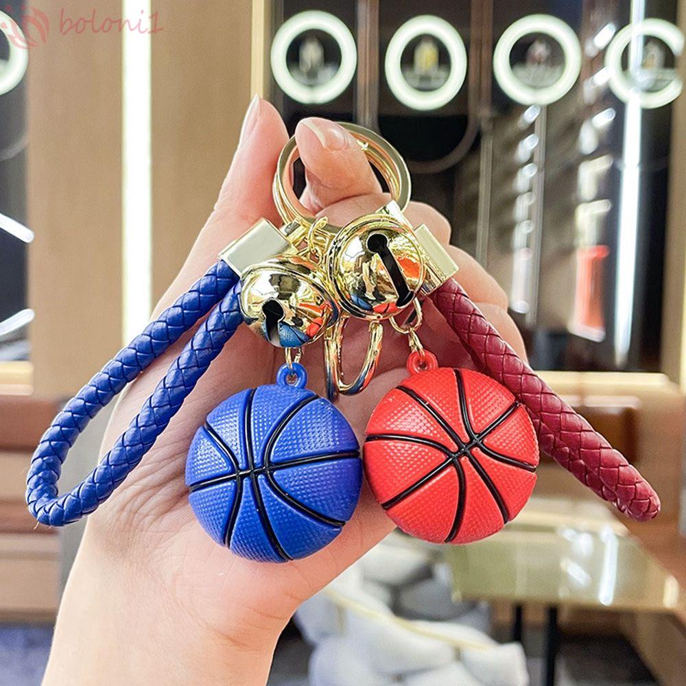 Móc Chìa Khóa Hình Quả Bóng Rổ Hoạt Hình Dễ Thương