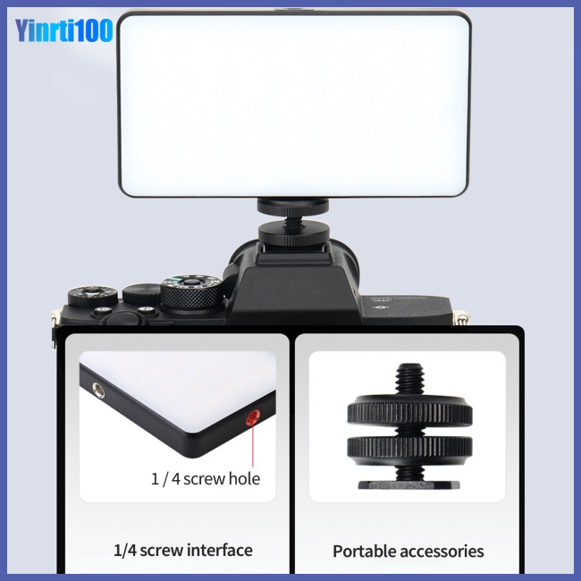 Bảng Đèn Led Video Yinrti W140 Rgb 2500k-9000k Cầm Tay Bỏ Túi Tiện Dụng