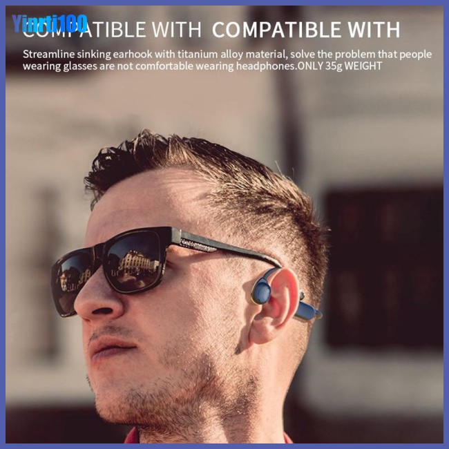 Tai Nghe Bluetooth 5.0 Không Dây Yinrti Chống Nước Ip56