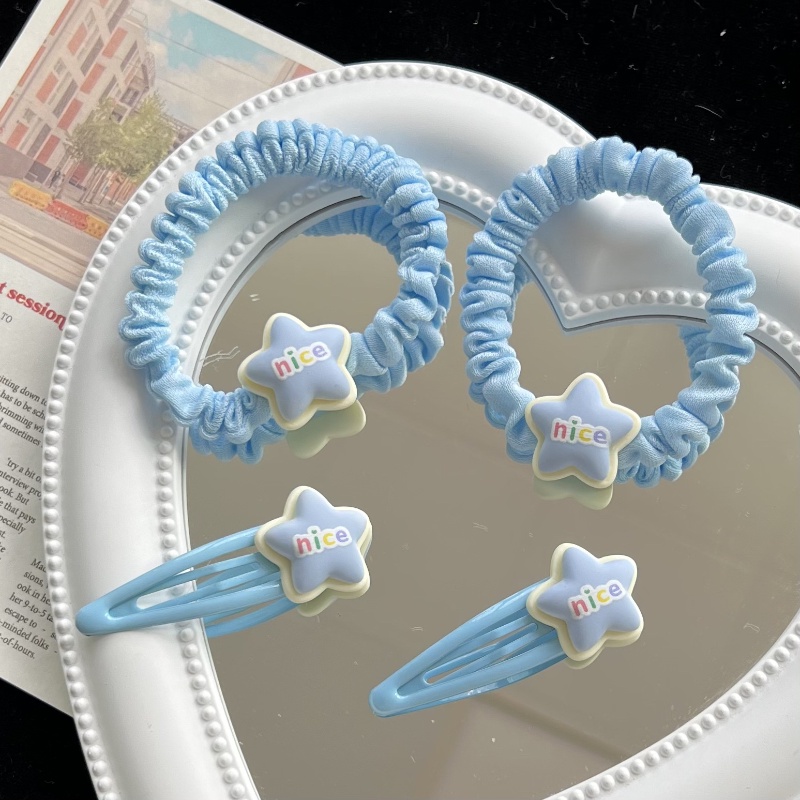 Kẹp Tóc Hình Ngôi Sao Hoạt Hình Dễ Thương Cho Bé Gái