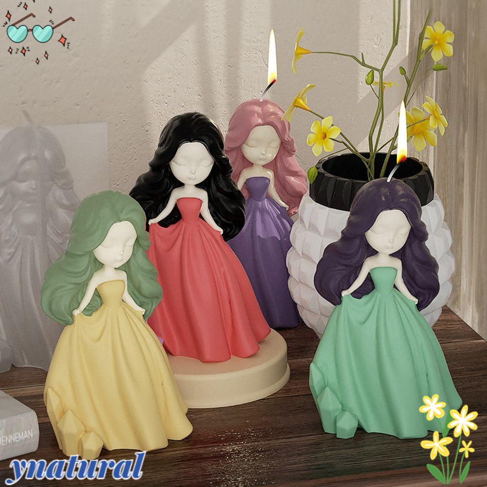 Khuôn Đất Sét Epoxy Hình Công Chúa Nhỏ Xinh Để Bàn Trang Trí DIY