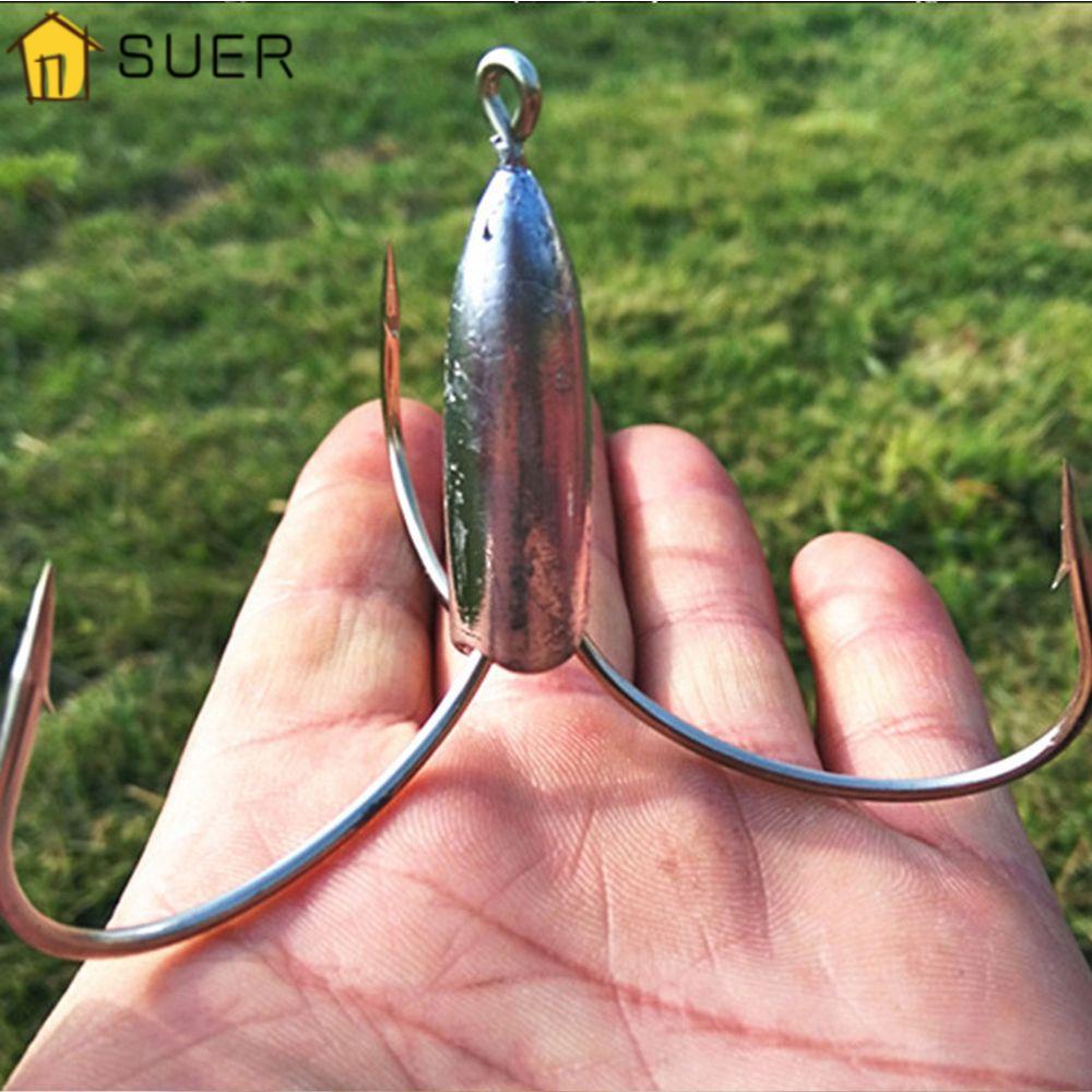 SUENIN Móc Câu Cá Bằng Thép Cacbon Chất Lượng Cao