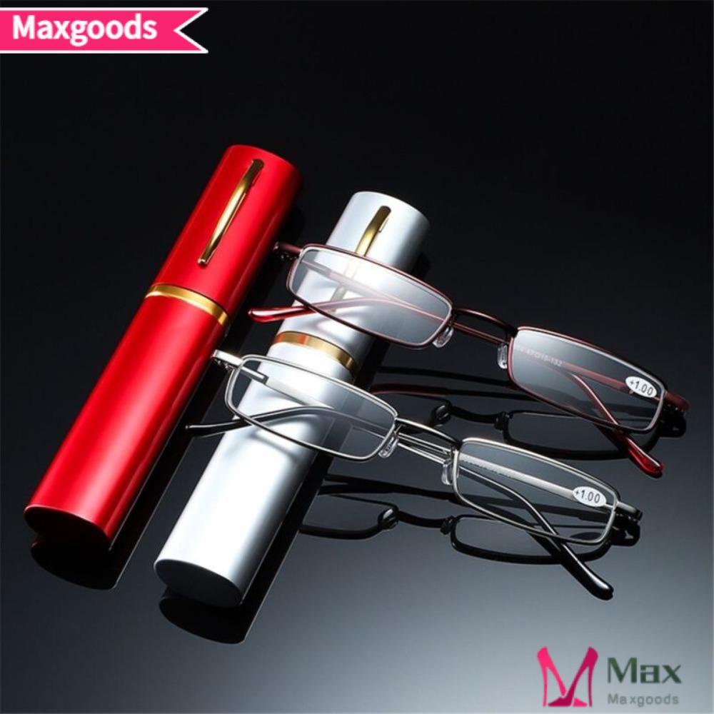 Kính Đọc Sách Gọng Kim Loại Thoải Mái Chống Mệt Mỏi Cho Nam Và Nữ