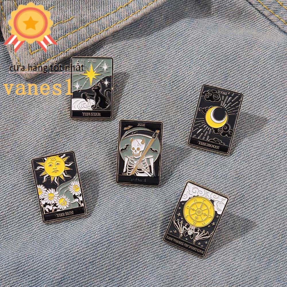 Trâm Cài Áo Hình Chú Mèo Bí Ẩn Vui Nhộn Thời Trang VANES1