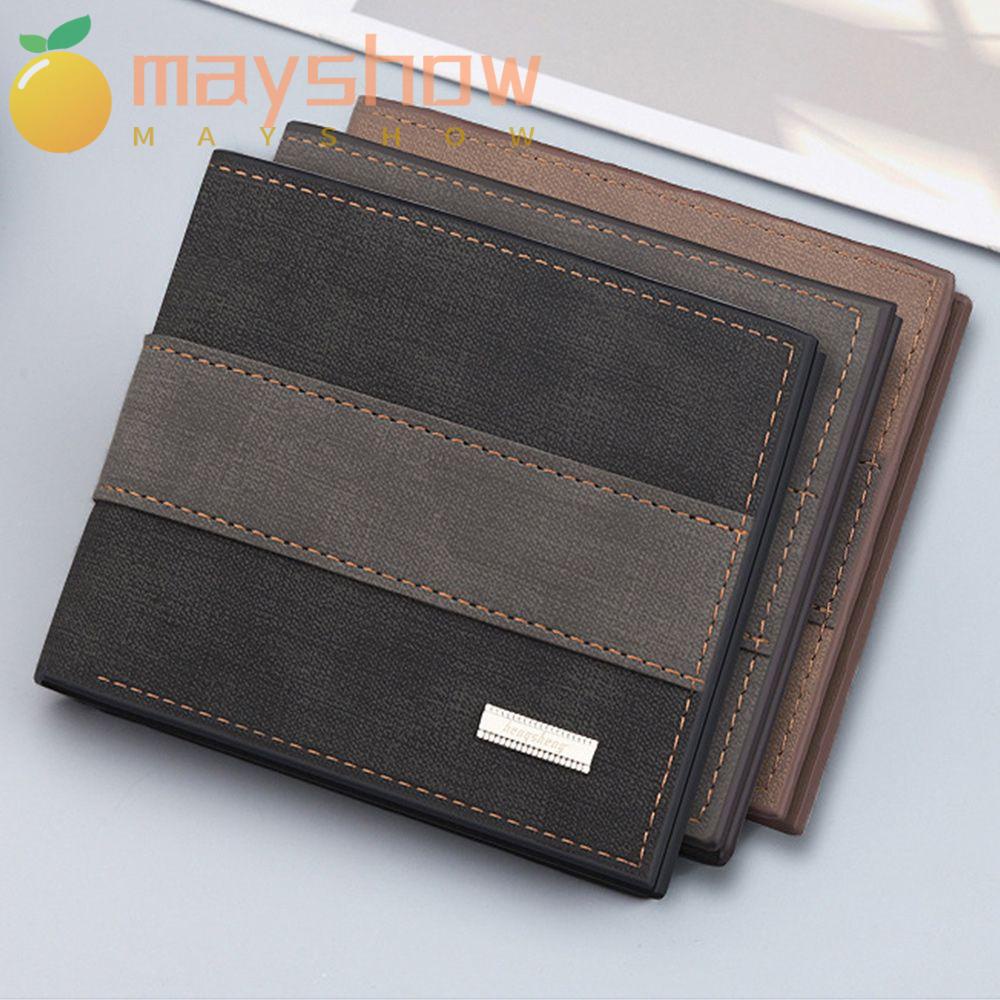 Ví Đựng Tiền Xu / Thẻ Dáng Ngắn Phong Cách Doanh Nhân Sang Trọng Giá