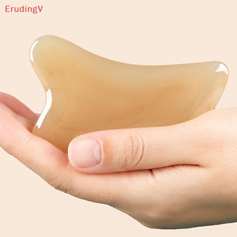 Bảng Gua Sha Mát Xa Da Mặt / Mắt Bằng Nhựa Chuyên Dụng Cho SPA