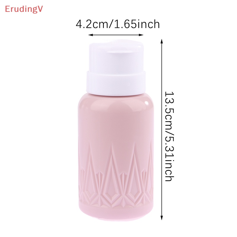 Chai Nhựa Rỗng Dạng Bơm Dùng Để Đựng Dung Dịch Tẩy Sơn Móng Tay