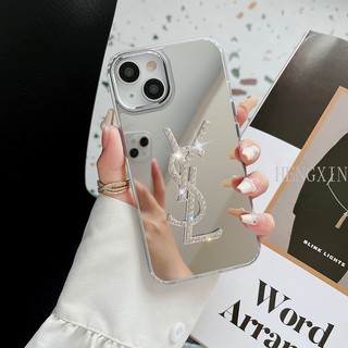 Luxury high-end fashion mirror phone case suitable for iPhone 14 11 12 13 pro max x xs max, xr shock protection case
