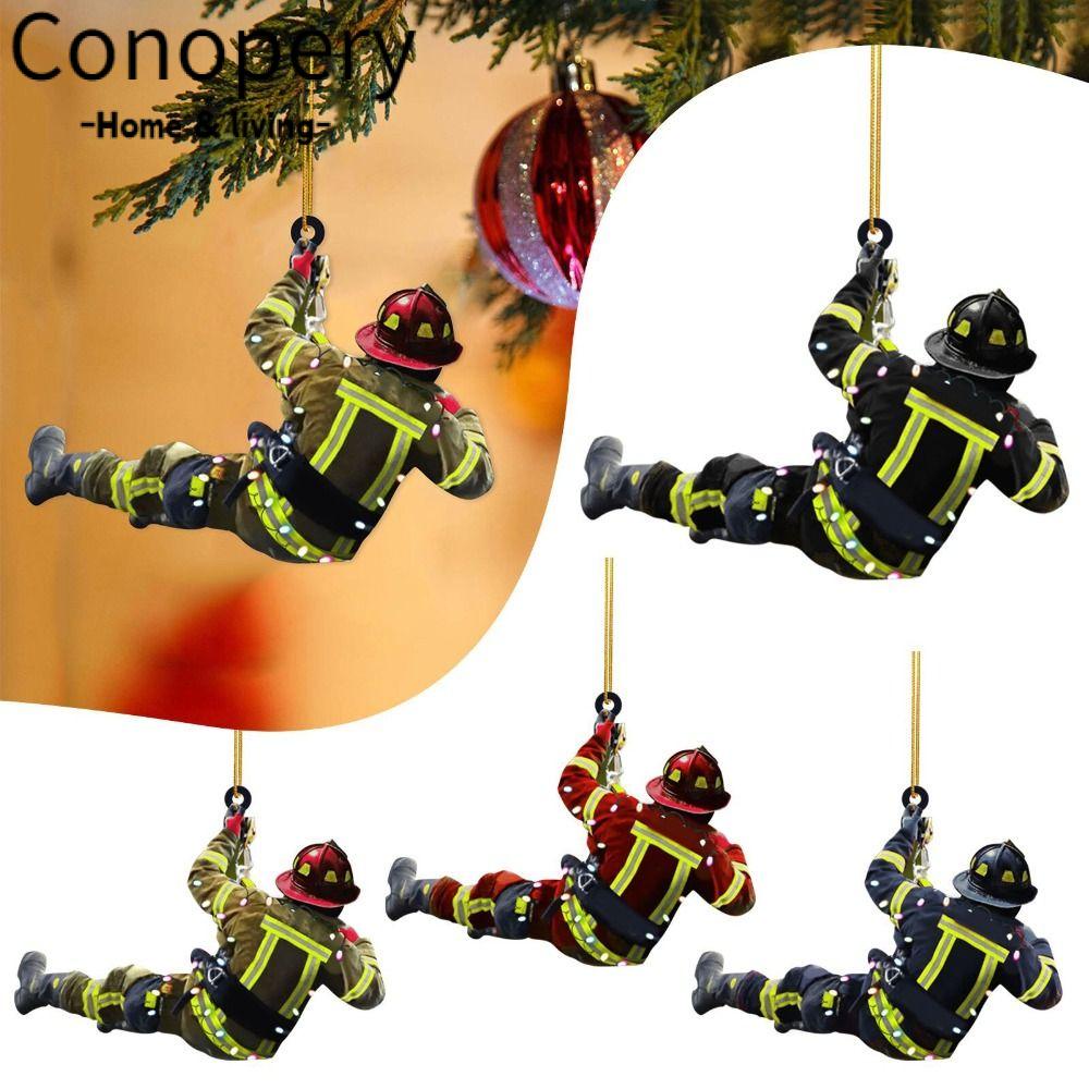 CONOPERY Phụ Kiện Treo Trang Trí Cây Thông Giáng Sinh Hình Giọt Nước