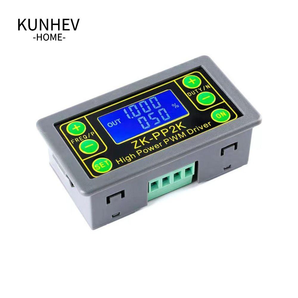 KUNHEV Máy Phát Tín Hiệu Màn Hình LCD Tần Số Xung Điều Chỉnh Cho Động Cơ / Đèn