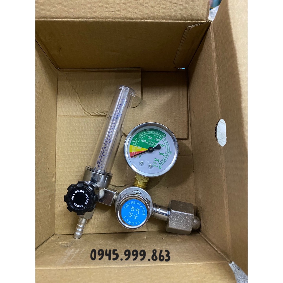 Đồng Hồ khí Argon - 731L Giá Tốt Sẵn Kho Dùng cho máy hàn Tig