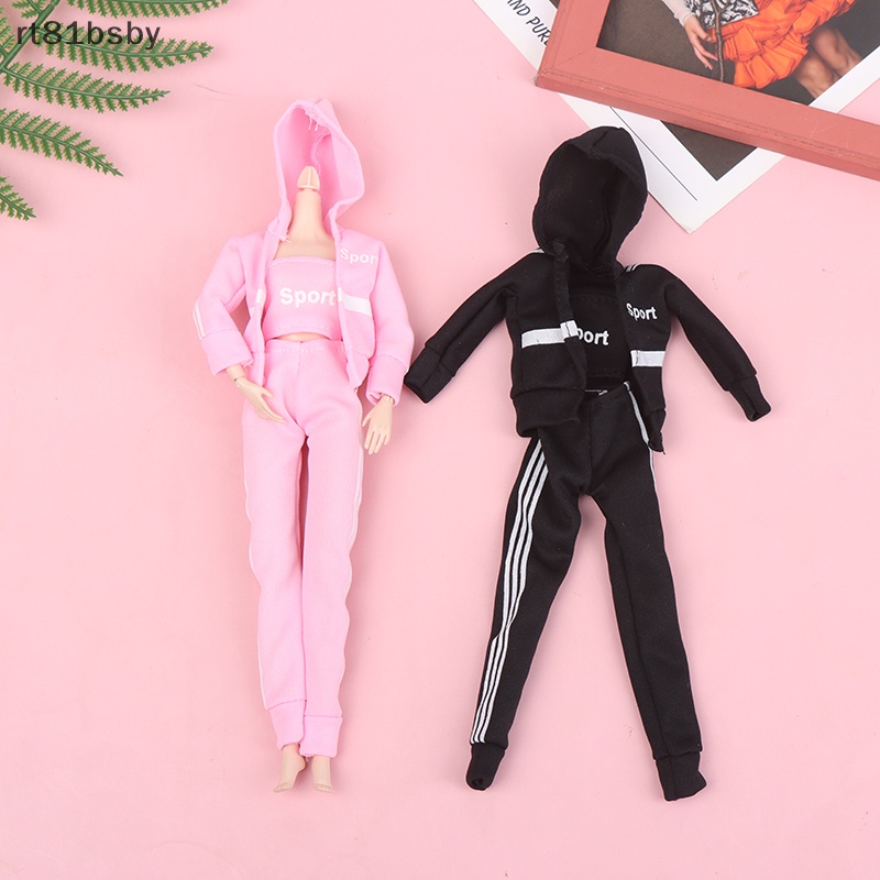 Set Đồ Thể Thao 3 Món Thời Trang Cho Búp Bê 1 / 6 30cm